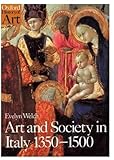 Front cover for the book Art and Society in Italy 1350-1500 by Evelyn Welch