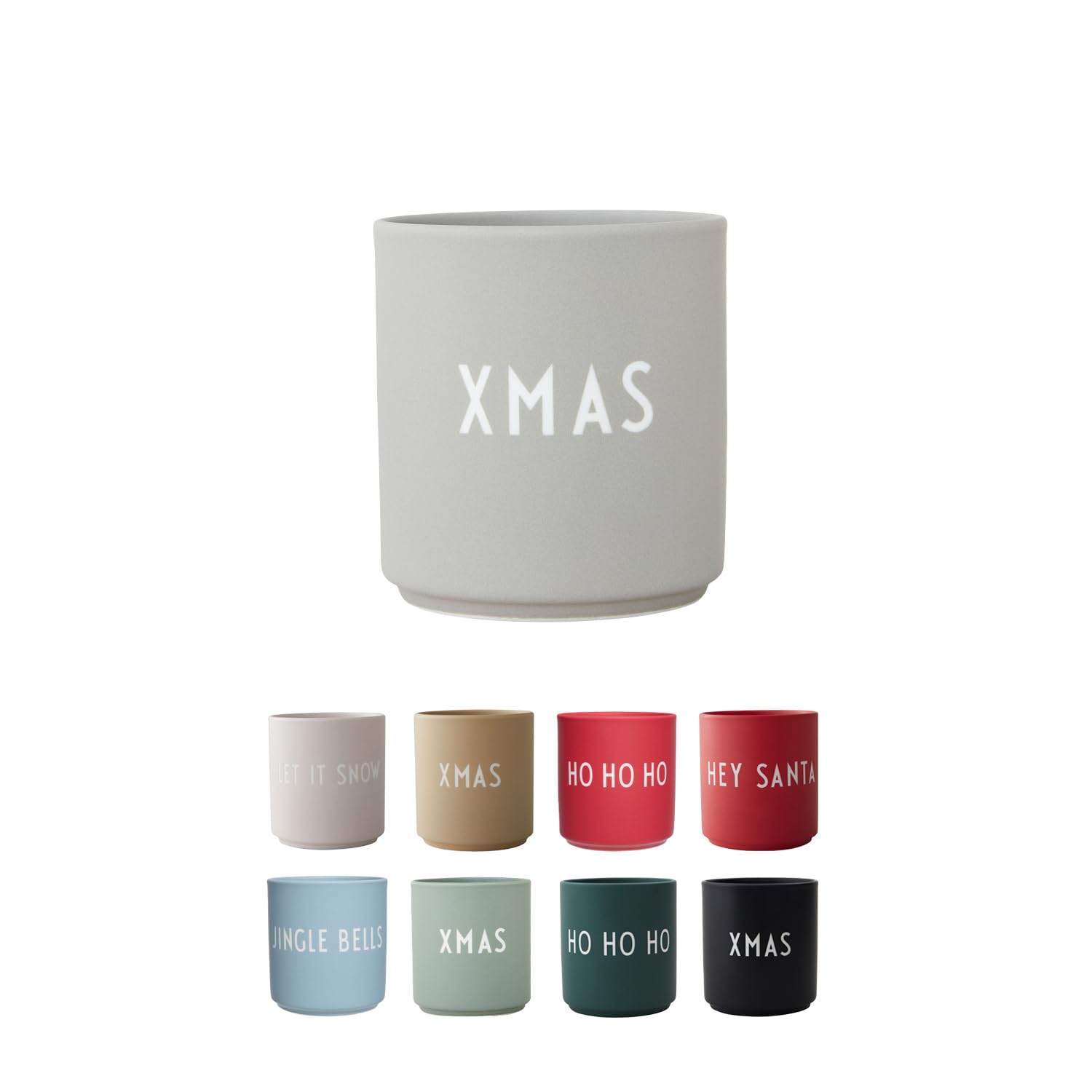 Design Letters Christmas Mugs | Coffee Cup for Christmas Decorations | Porcelain Coffee Mug Christmas Table Decoration | Christmas Tableware | Christmas Cups Christmas Gifts for Women, Men 250 Ml