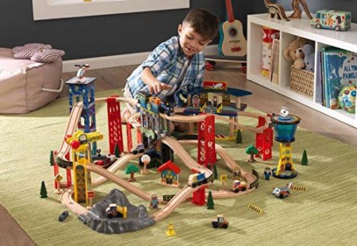 kidkraft super highway train set