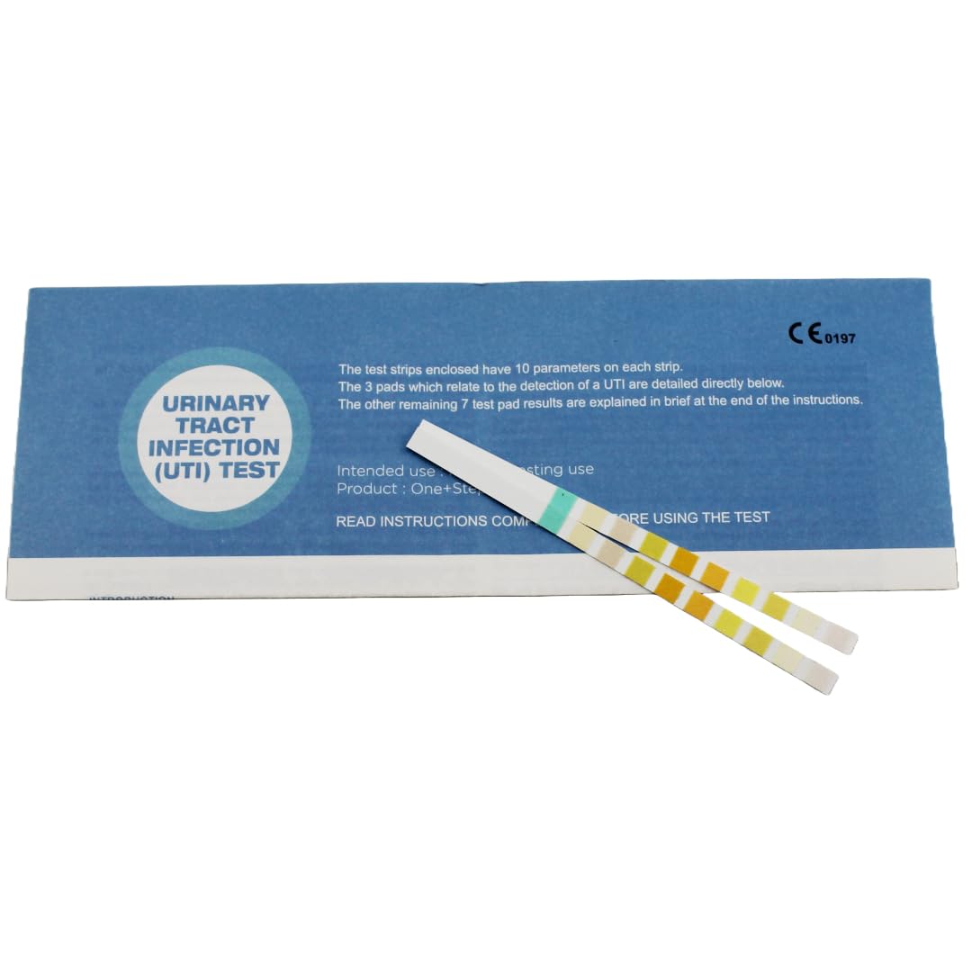 2 x Urine Infection Test Strips UTI Testing Sticks, Nitrite, Leukocytes and Blood