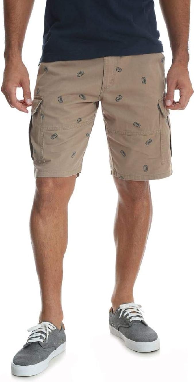 wrangler beer can shorts