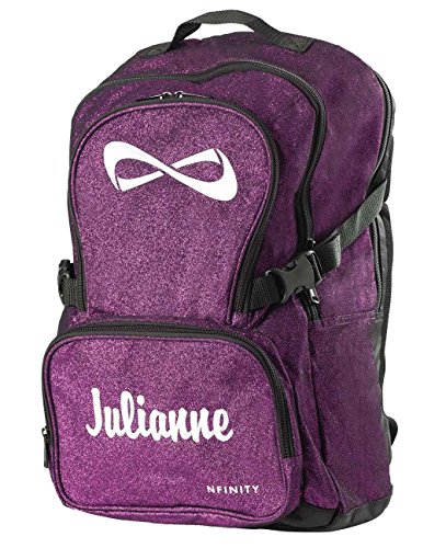 Nfinity Personalized Sparkle Backpack with Large Name