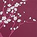 Gaiam Yoga Mat Premium Print Extra Thick Non Slip Exercise & Fitness Mat for All Types of Yoga, Pilates & Floor Workouts, Pink Cherry Blossom, 6mm