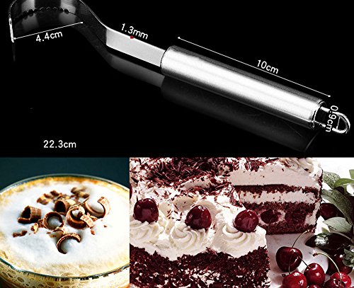 DayCount Chocolate Cheese Butter Curler, Slicer Hook Shape Cake Decorations Graters Shavings Knife Planer Baking Utensils