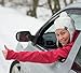 SnowOFF Camouflage Car Side Mirror Snow Covers Set – Protect Auto Exterior Rear View Mirrors from Snow Ice Frost – BONUS Cloth – Automotive Door Armor - Fit Cars, CRVs some SUV - Like Windshield Cover