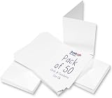 Crafts UK 50 Cards and Envelopes White C6 Brand Craft UK Limited 382 273