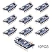 KOOKYE 10X Nano V3.0 Atmega328P Module CH340G 5V 16M Mini USB Micro-Controller Board for Arduino unopened electrostatic Bag Without Box (10x Nano)