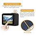 UZOPI Pack of 2 Ultra-Clear Tempered-Glass Screen Protector Film with Anti-Loss Lens Cap Cover for GoPro Hero 5 Black Sport Action Camera