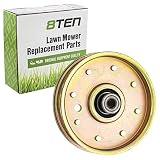 8TEN Flat Idler Pulley for Cub Cadet MTD White Pro RZT17 RZT22 RZT42 RZT50 LT1022 LT1024 01004081 756-1229