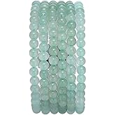 BEADIA Natural Green Aventurine Jade Stone Round Loose Semi Gemstone Beads for Jewelry Making 4MM 38cm/Strand