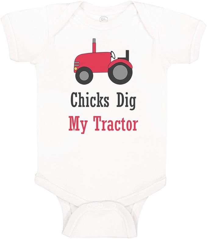 tractor baby clothes