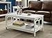 Convenience Concepts Omega Coffee Table, White