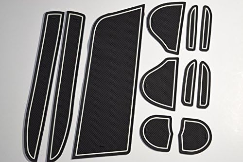 KINMEI Days DAYZ white specially designed interior door pocket mat drink holder slip non-slip storage space protection rubber mats Nissan NISSANday-w