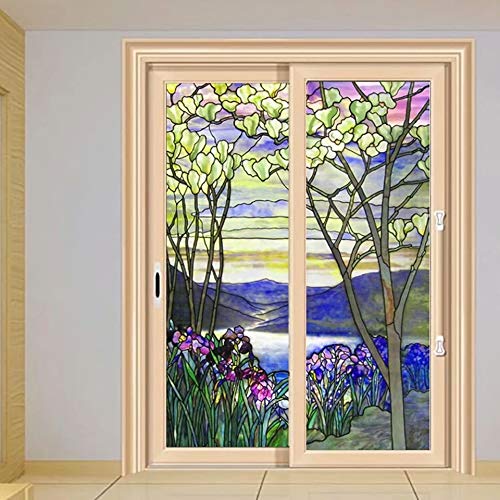 Decorative Glass Sticker Privacy Window Films, Frosted Window Film