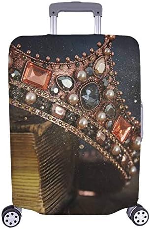 crown suitcase vintage