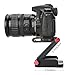 Koolertron Quick Release Plate Aluminum Folding Z Flex Tilt Head Camera Bracket Tripod Ball Head with Spirit Level Compatible Slide Rail Camera Camcorder Tripod Stabilizer (10)