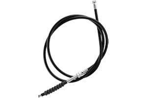 Kodrily Motorcycle Clutch Cable with Adjuster, PVC Plastic Clutch Drive Cable, 47.2in Clutch Brake Cable Linkage Line Fit for 150ml 200ml 250ml ATVs Dirt Bikes, Scooter, Beach Bike