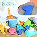 YIZI Beach Toy Set - Soft Mesh with Backpack Mesh Bag - Over Fun Sand Toys Set for Girls and Boys Kids Outdoor Toys