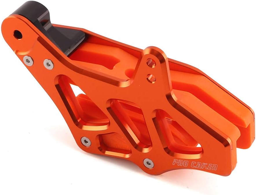 CNC Aluminum Chain Slider Guide Guard Protection For All Models 2008-2018 SX XC EXC XCF XCF XCW XCWF EXCF SIX DAYS 85 125 250 350 450 500 520 525 530 FREERIDE 250R 350 ENDURO SMC 690 Dirt Bike