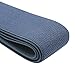 Strapcrafts 2-Inch Wide by 2-Yard Colored Double-Side Twill Elastic Band-Navy Blue 12020
