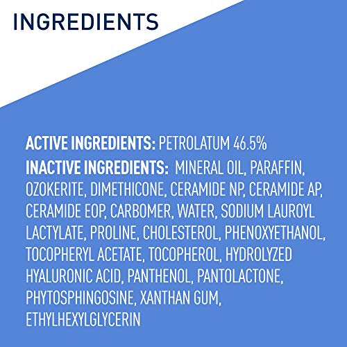 CeraVe Diaper Rash Cream Baby Healing Ointment for Extra Dry, Cracked