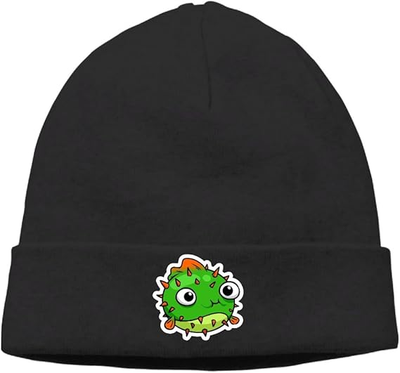 SincerityFirst Mens&Womens Puffer Fish Outdoor Daily Beanie Hat Skull