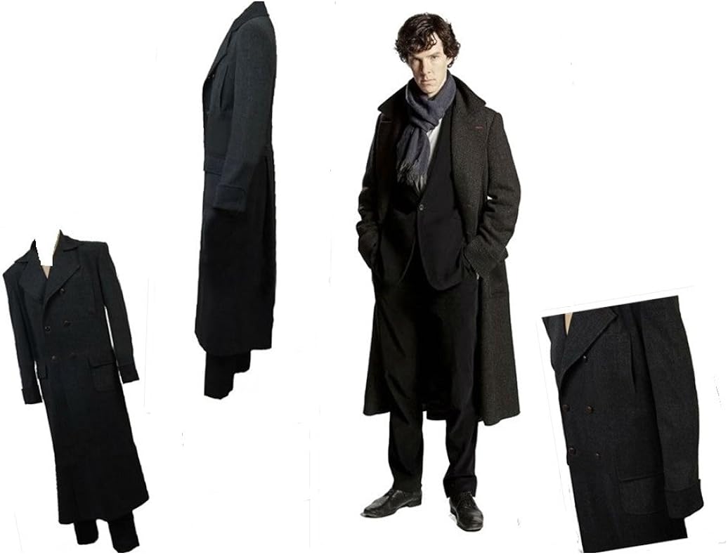 Sherlock Holmes Cape Coat Only Cosplay Costume