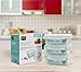 Utopia Kitchen Glass Food Storage Container Set with 840 m with Lid BPA Free FDA Approved Reusable Multi-purpose, at home or restaurant Can Can Also Be Used set of 3
