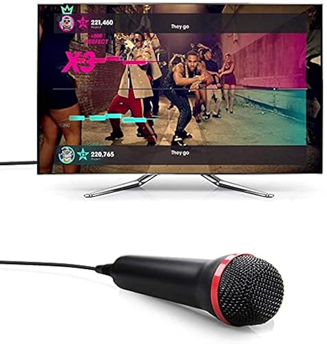 Drimoor 2Pack 13ft Wired USB Microphone for Rock Band, Guitar Hero