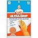 Mr. Clean Ultra Grip, Heat Resisting, Soft Cotton Flock Lining, Extreme Non-Slip Diamond Grip Gloves, Medium