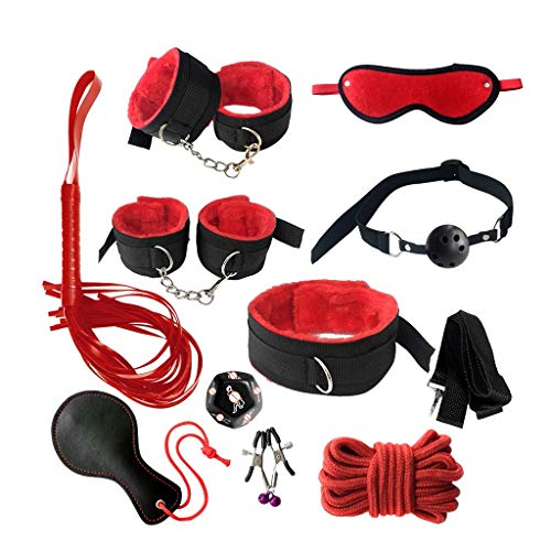 10 Pcs/Set Special ????oys for Couples, Fun ???????? ????oys, Adult Cosplay - Handcuffs and Whip Games, Massage Tools & Equipment, 5-8days Delivery from US