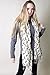 Anika Dali Bella Doxie Dachshund Dog Scarf with Tassels, Animal Lover Shawl (Black Dog, White Base)