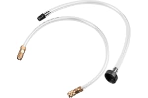 Luney Replacement for Seastar Hydraulic Steering Bleed Kit, 2 PCS Includes Bleeding Kit/Fill Kit, Hydraulic Steering for Boats, Used to Fill Hydraulic Steering Fuel, Leak-Free Brass Helmet Fittings