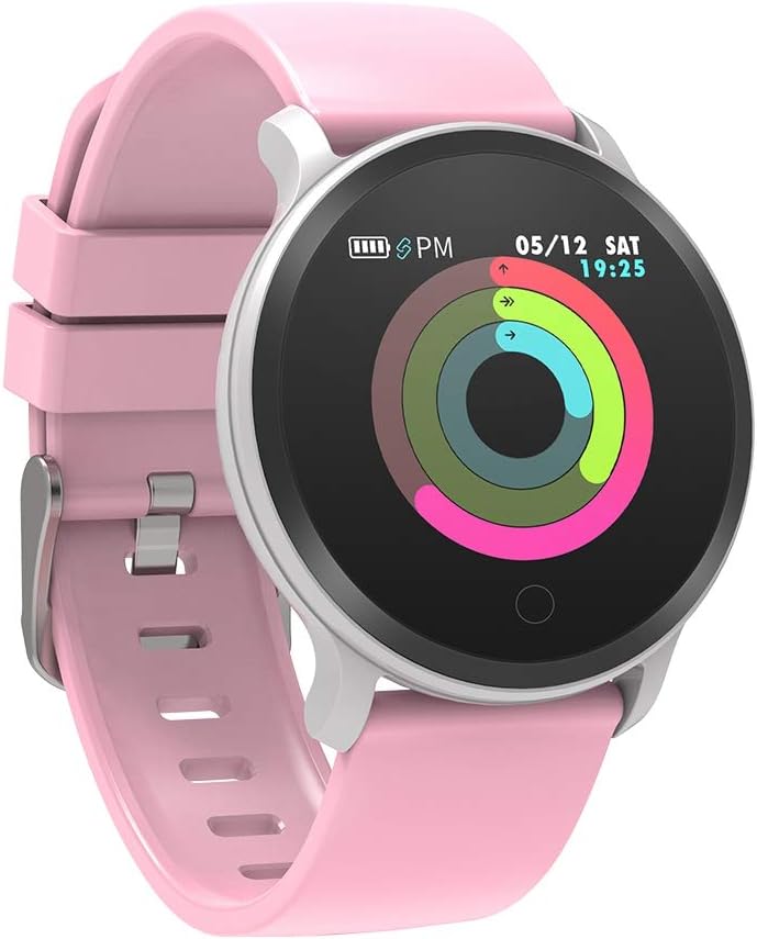 BingoFit Vito Fitness Tracker Smart Watch,Waterproof Activity Tracker with Heart Rate Blood Pressure Monitor,Sleep Monitor Pedometer Watch,Step Tracker,Calorie Counter for Kids Women Men,IOS Android