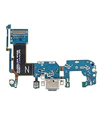 MMOBIEL Cargador Flex Conector Dock para Samsung S8 Plus g955u Micro USB Puerto de carga flexcable con micrófono y altavoz conector preinstalados incl 2 x Destornillador para fácil instalación