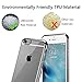 iPhone 6s Case, Ubegood [Crystal Clear] Premium Flexible Thin Soft TPU + Extra Grip Case Clear Soft TPU Cover Case for Apple iPhone 6 cover case (Black)