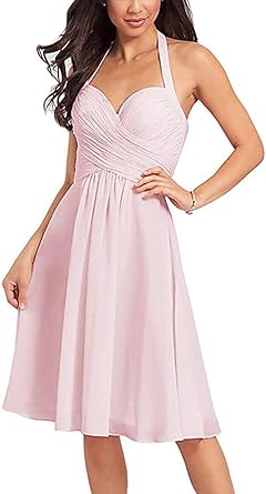 halter dress for wedding guest