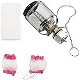 CORHAD 1set Propane Lantern Gas Powered Light for Camping Illumination Compatible with American Gas Tanks Design for Outdoor Use Camping Supply