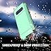 WeLoveCase S10 Plus Wallet Case Defender Wallet Card Holder Cover with Hidden Mirror Three Layer Shockproof Heavy Duty Protection All-Round Armor Protective Case for Samsung Galaxy S10+ Plus Mint