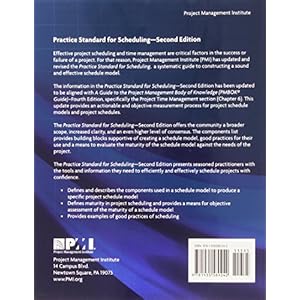 Practice Standard for Scheduling
