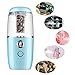 Car Diffuser Humidifier, Kobwa Mini Portable Ultrasonic Essential Air Diffusers With Negative Ions Particles.(Blue)