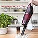 Dibea Stick Vacuum Cleaner 2 in 1 Corded Lightweight Upright and Handheld Vacuum, 15Kpa Strong Suction Multi-Layer HEPA Filter, 1L Dust Bin, 5 Height Adjustment for Carpet Hard Floor Pet Hair Dust 