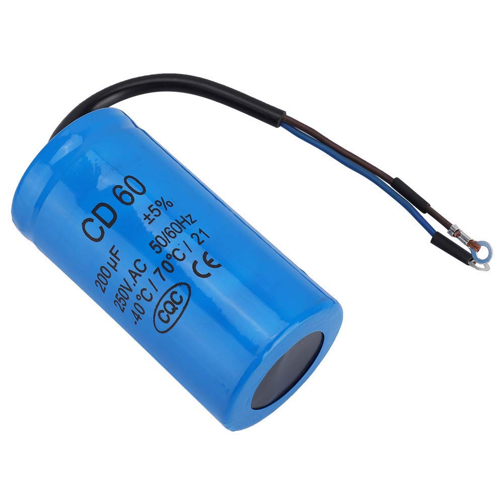 Buy CD60 Capacitor 250V 200uf,Motor Run Capacitor,Round startup