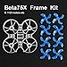 BETAFPV Beta75X 3S Whoop White Frame Kit with 2 Sets 40mm 4-Blade Props 1.5mm Shaft Blue for 75mm 3S Brushless Beta75X Whoop Drone primary