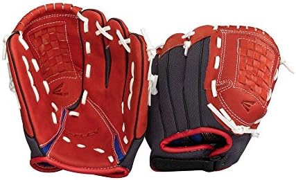 Easton Youth Z-Flex ZFX 1101 Ball Glove (11-Inch), Red/Black, Right Hand Throw