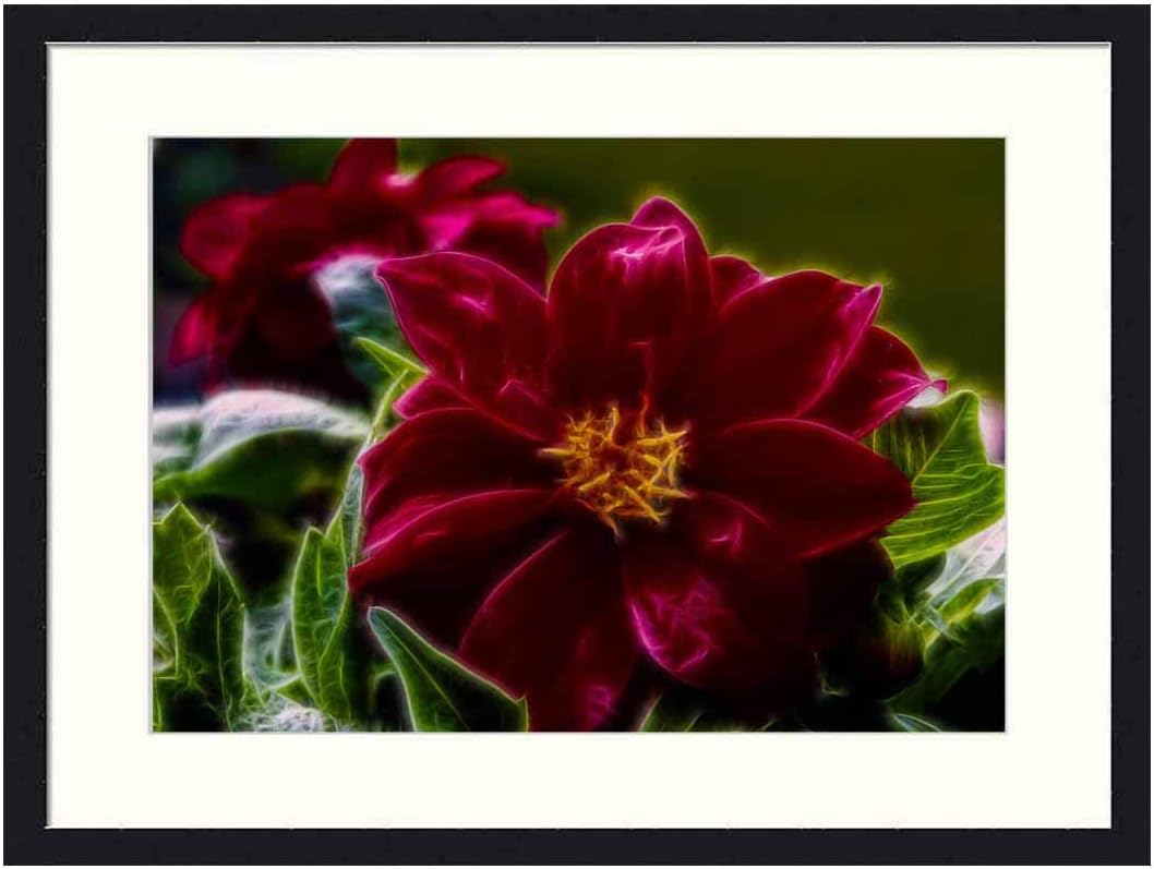 OiArt - Cuadro Decorativo para Pared (61 x 40,6 cm), diseño de Flores