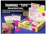TANNING TIPS Silicone Nipple Covers - 1 pair