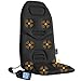 Gideon™ Powerful Vibrating Massager Seat Cushion for Back, Shoulder and Thighs with Heat Therapy / 8-Massaging Programs - Massage, Relax, Sooth and Relieve Thigh, Shoulder and Back Pain