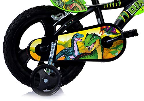 Dinobikes 616L-DS Kinderfiets Dinosaurus: 16 Inch,Groen - Image 4
