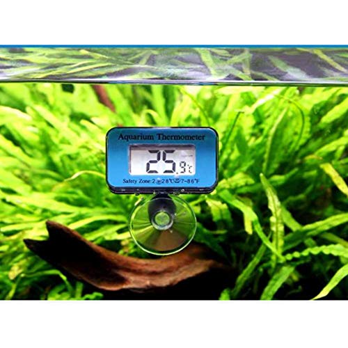 image for Ouken Aquarium Thermometer with Suction Cup Digital Temperature Sensor
